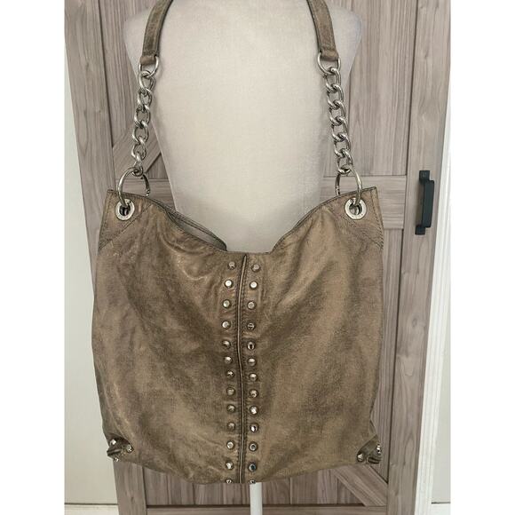 Michael Michael Kors metallic hobo embellished purse - Picture 6 of 10